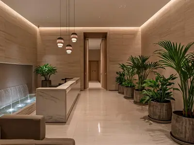 Massage Republic spa interior in Begumpet Hyderabad